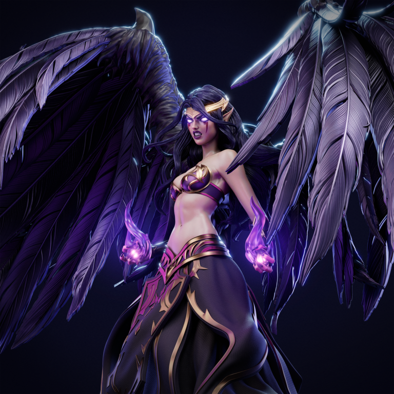 Morgana - League of Legends - STL Files - STL Forge