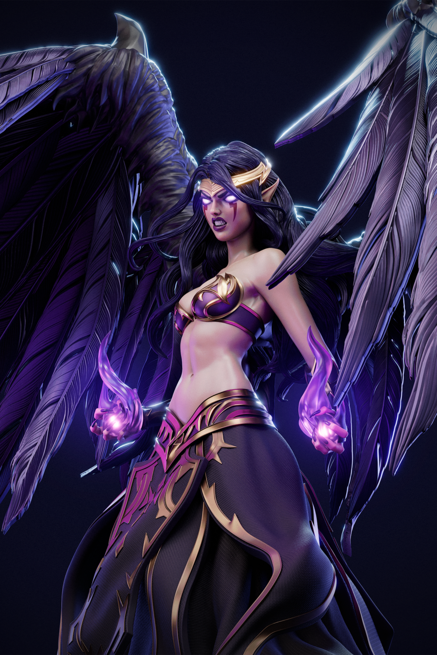 Morgana - League of Legends - STL Files - STL Forge