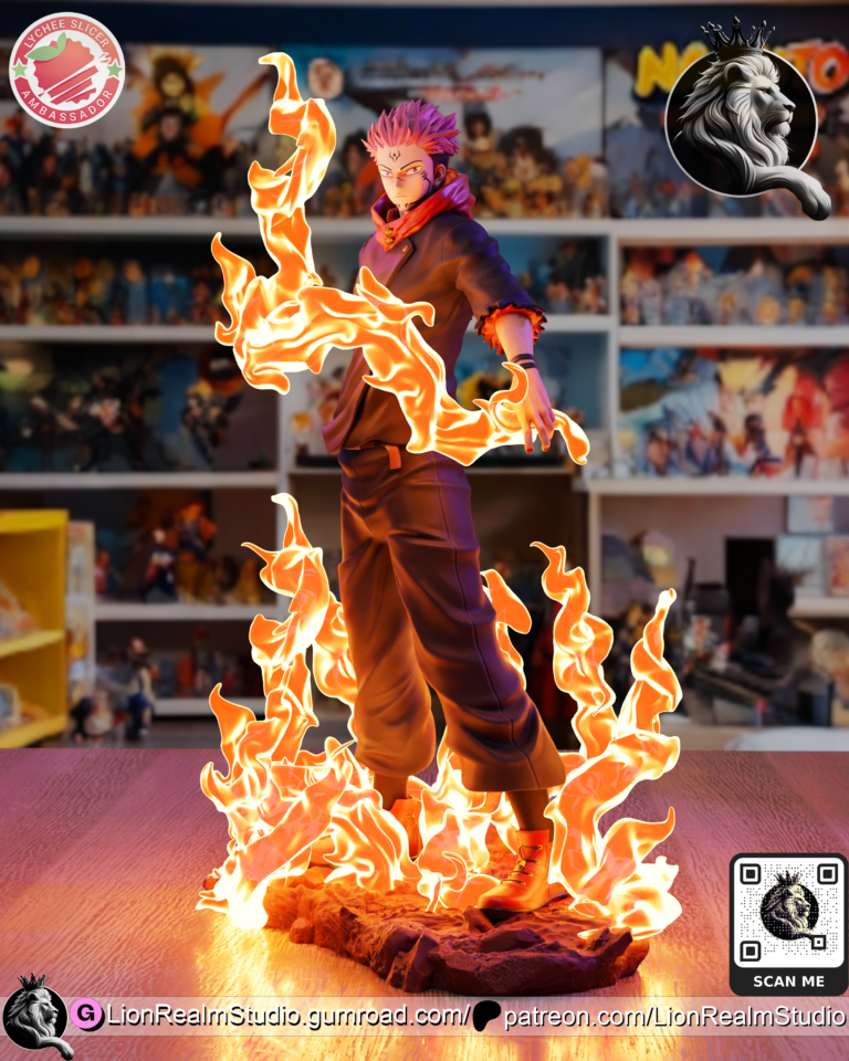 Ryomen Sukuna 3 + Extra - Jujutsu Kaisen - STL Files