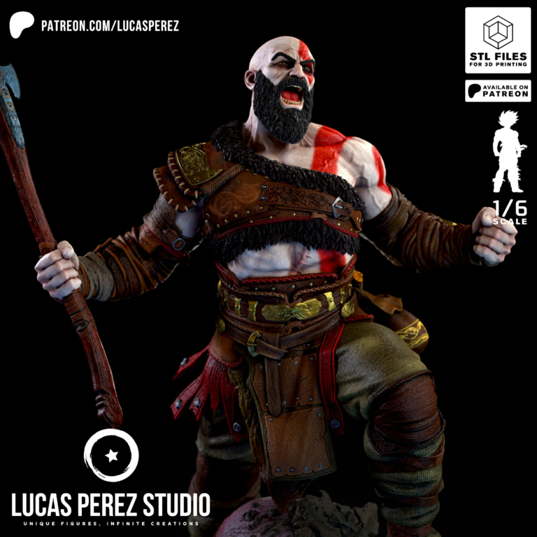 Kratos de cerca