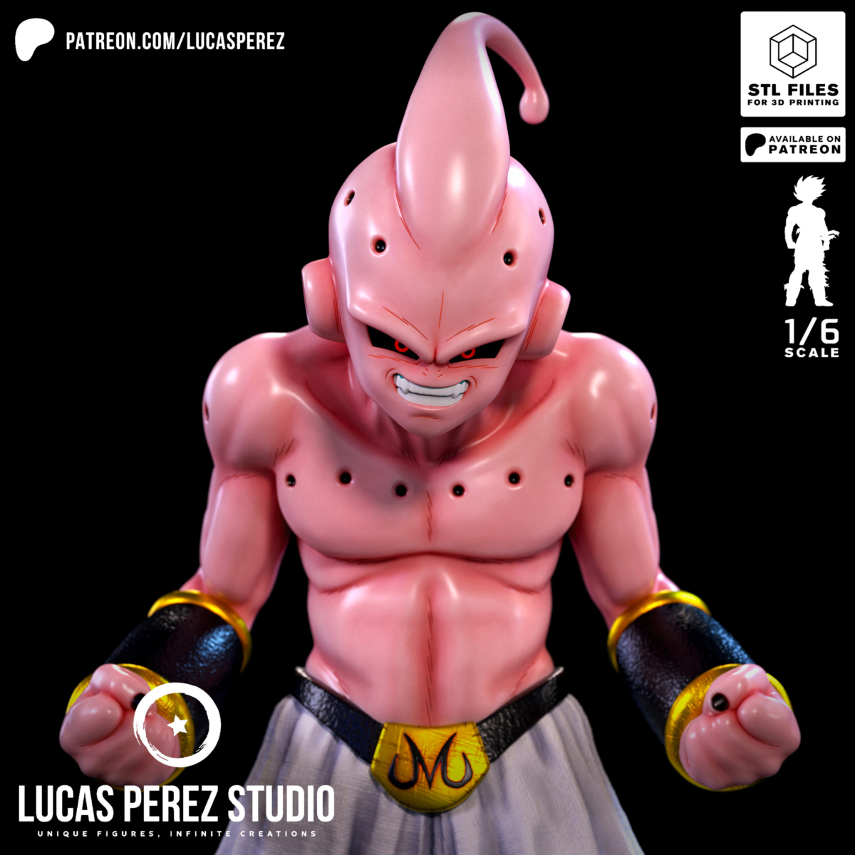 Kid Buu de cerca