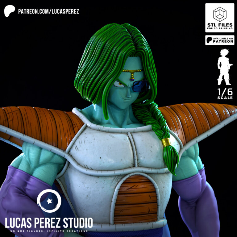 Zarbon - Dragon Ball - STL Files - STL Forge