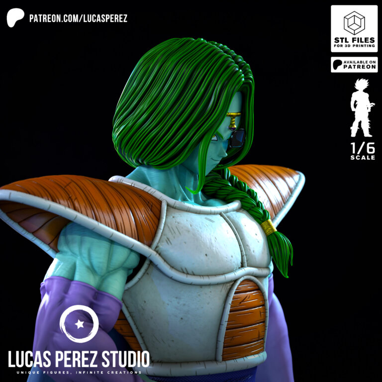 Zarbon - Dragon Ball - STL Files - STL Forge