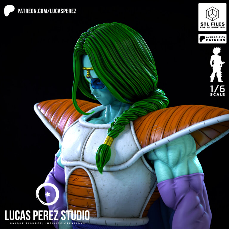 Zarbon - Dragon Ball - STL Files - STL Forge