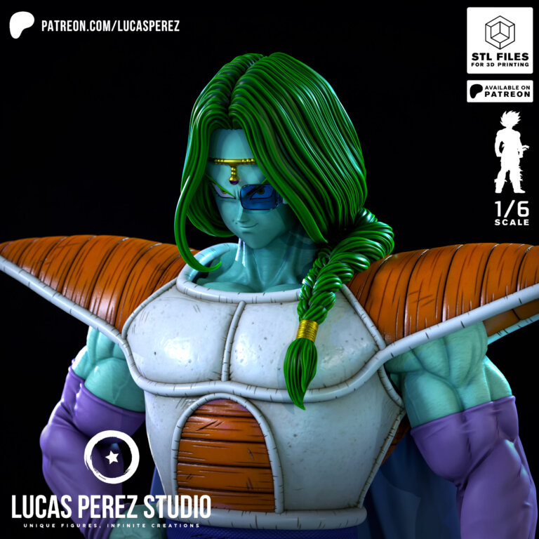 Zarbon - Dragon Ball - STL Files - STL Forge