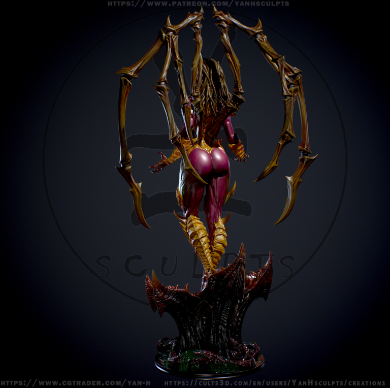 Kerrigan, Queen of Blades - StarCraft - STL Files