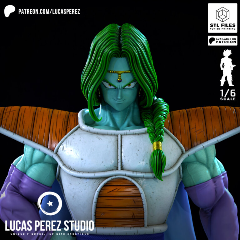 Zarbon - Dragon Ball - STL Files - STL Forge