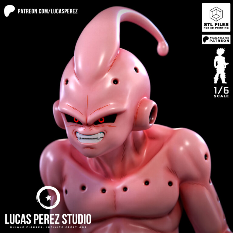 Buu Pequeño - Dragon Ball - STL Files - STL Forge