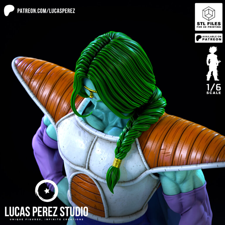 Zarbon - Dragon Ball - STL Files - STL Forge