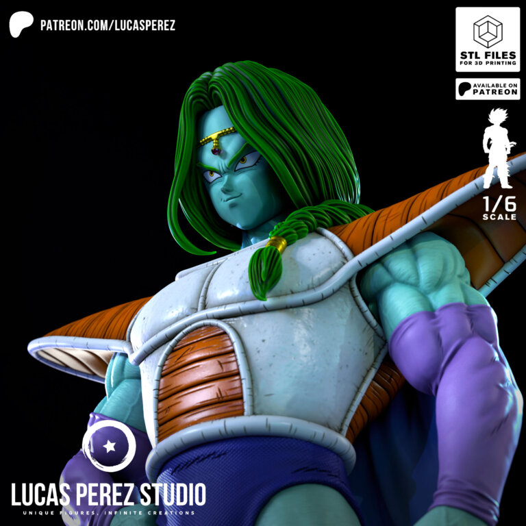 Zarbon - Dragon Ball - STL Files - STL Forge