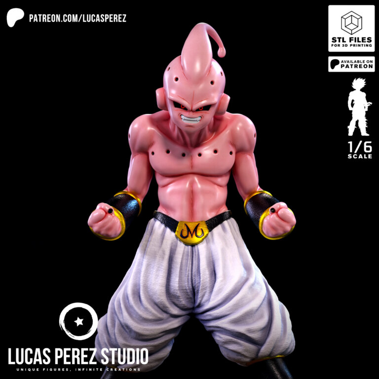 Buu Pequeño - Dragon Ball - STL Files - STL Forge