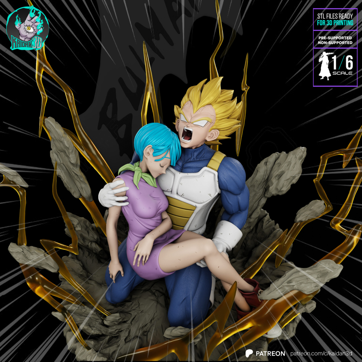 Vegeta y Bulma
