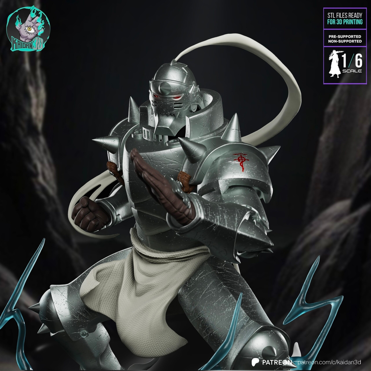 Alphonse cuerpo a la mitad