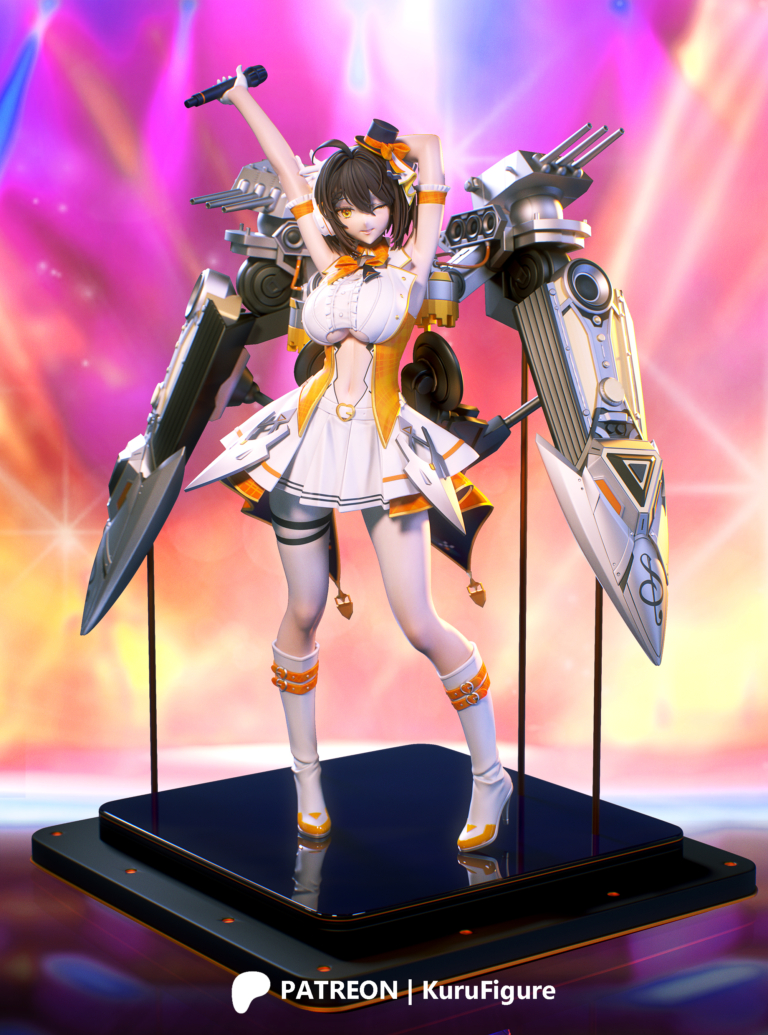 Baltimore - Azur Lane - STL Files - STL Forge
