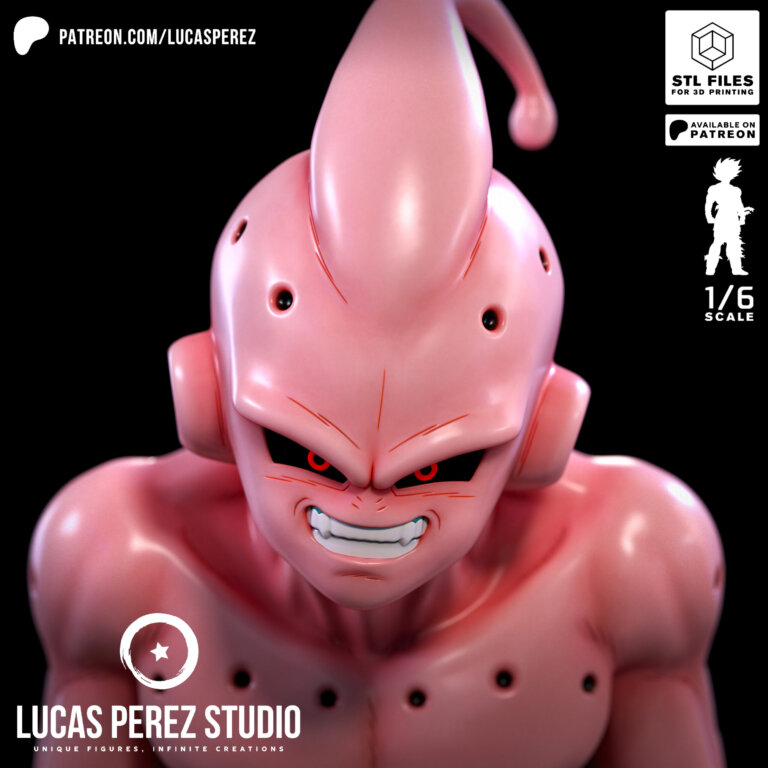 Buu Pequeño - Dragon Ball - STL Files - STL Forge