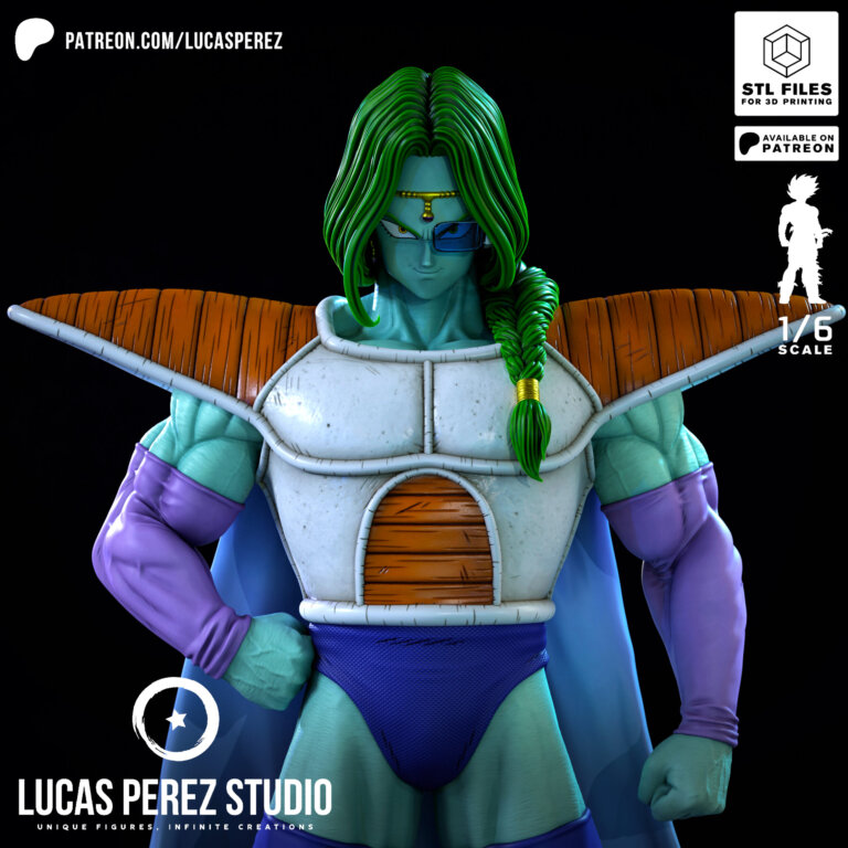 Zarbon - Dragon Ball - STL Files - STL Forge