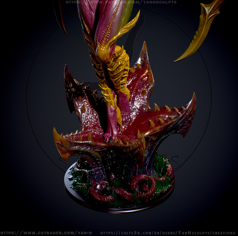 Kerrigan, Queen of Blades - StarCraft - STL Files