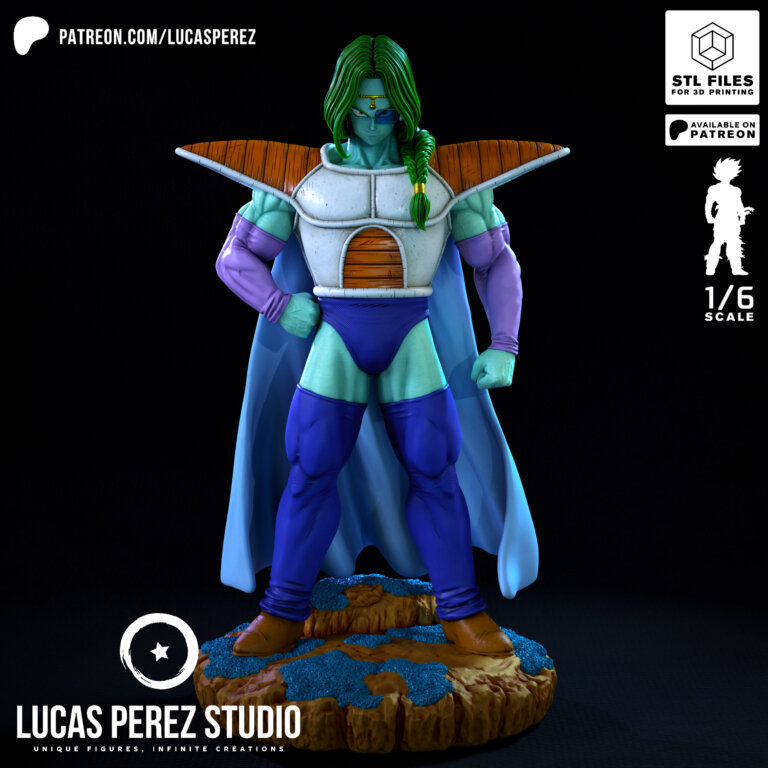 Zarbon - Dragon Ball - STL Files - STL Forge