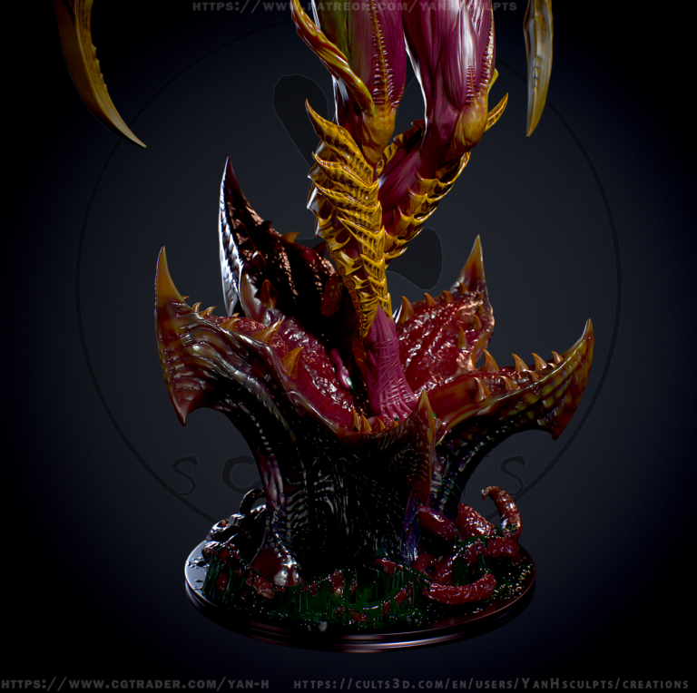 Kerrigan, Queen of Blades - StarCraft - STL Files