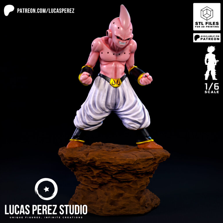 Buu Pequeño - Dragon Ball - STL Files - STL Forge