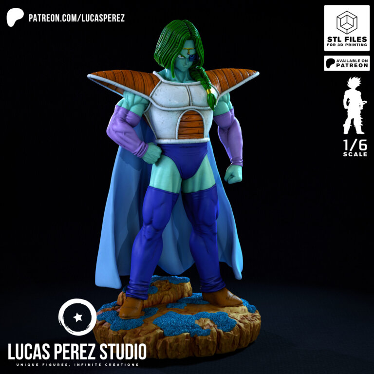 Zarbon - Dragon Ball - STL Files - STL Forge