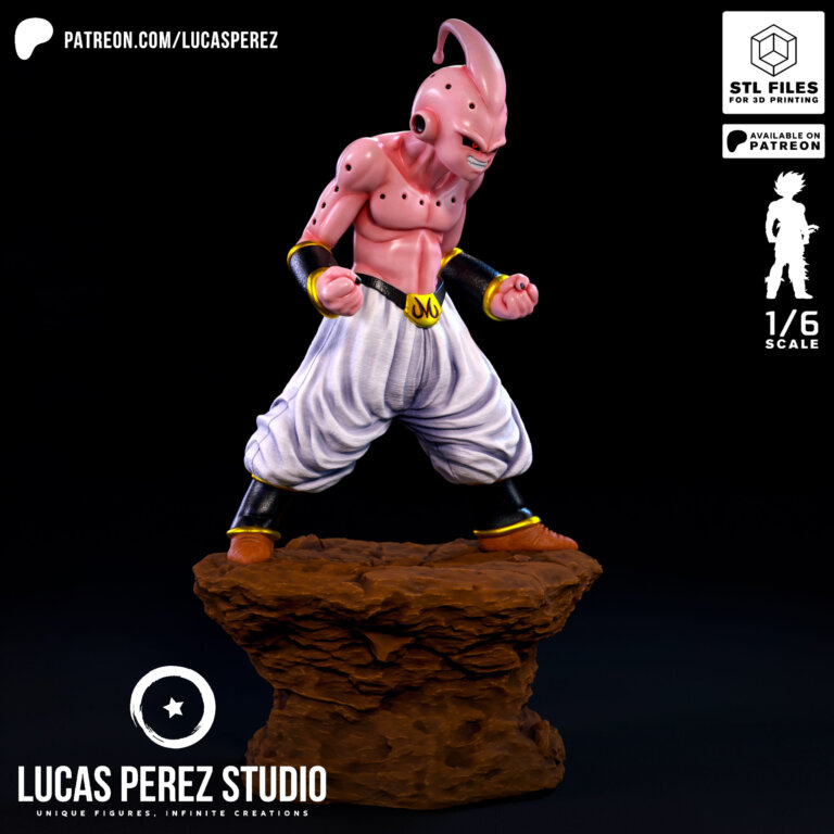 Buu Pequeño - Dragon Ball - STL Files - STL Forge