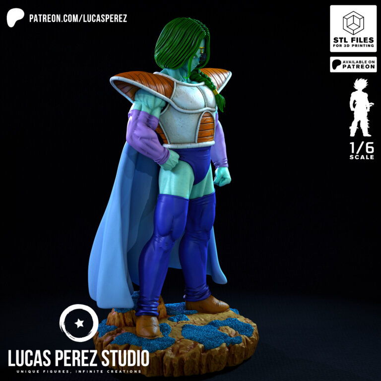 Zarbon - Dragon Ball - STL Files - STL Forge