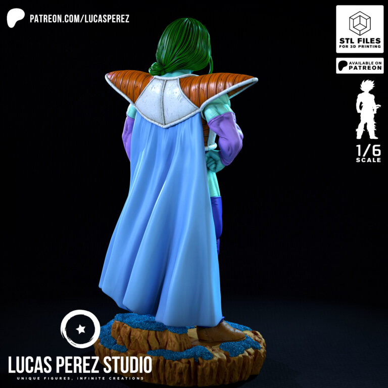 Zarbon - Dragon Ball - STL Files - STL Forge
