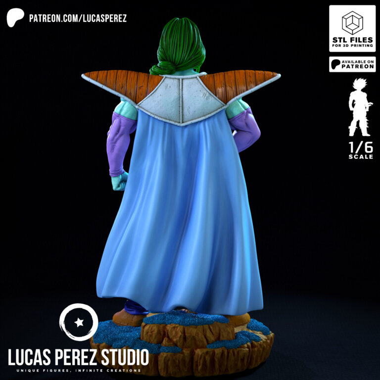 Zarbon - Dragon Ball - STL Files - STL Forge
