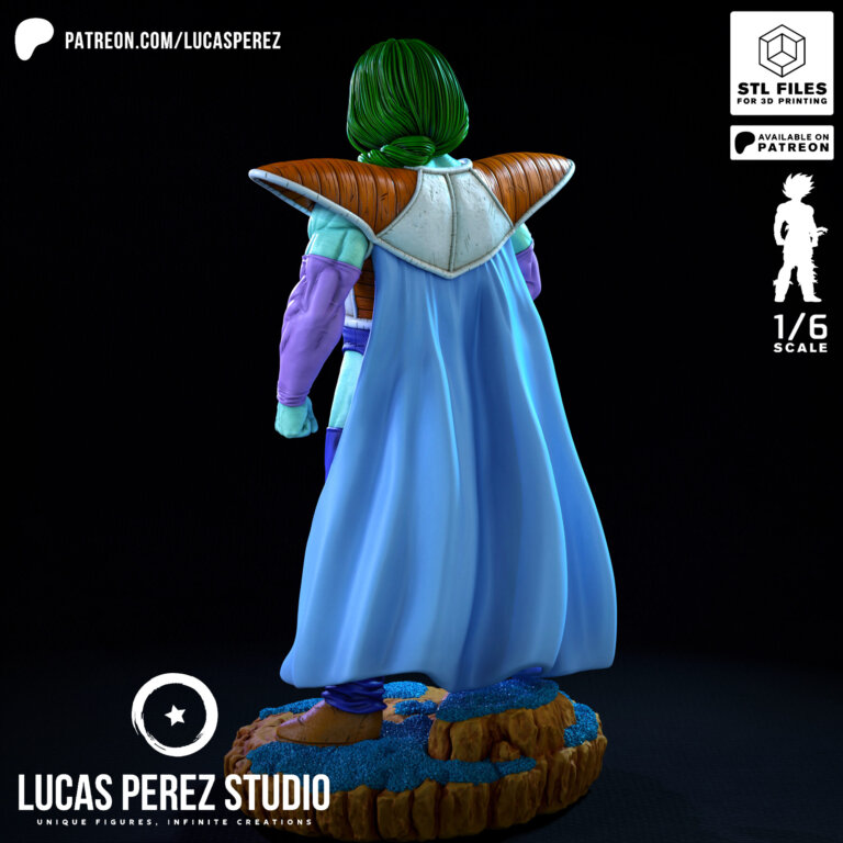 Zarbon - Dragon Ball - STL Files - STL Forge