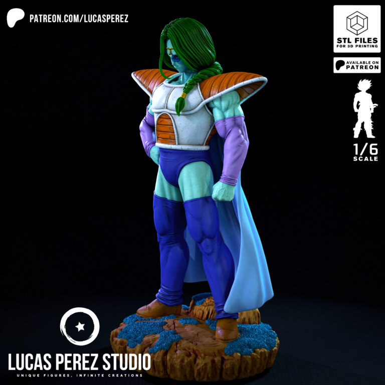 Zarbon - Dragon Ball - STL Files - STL Forge