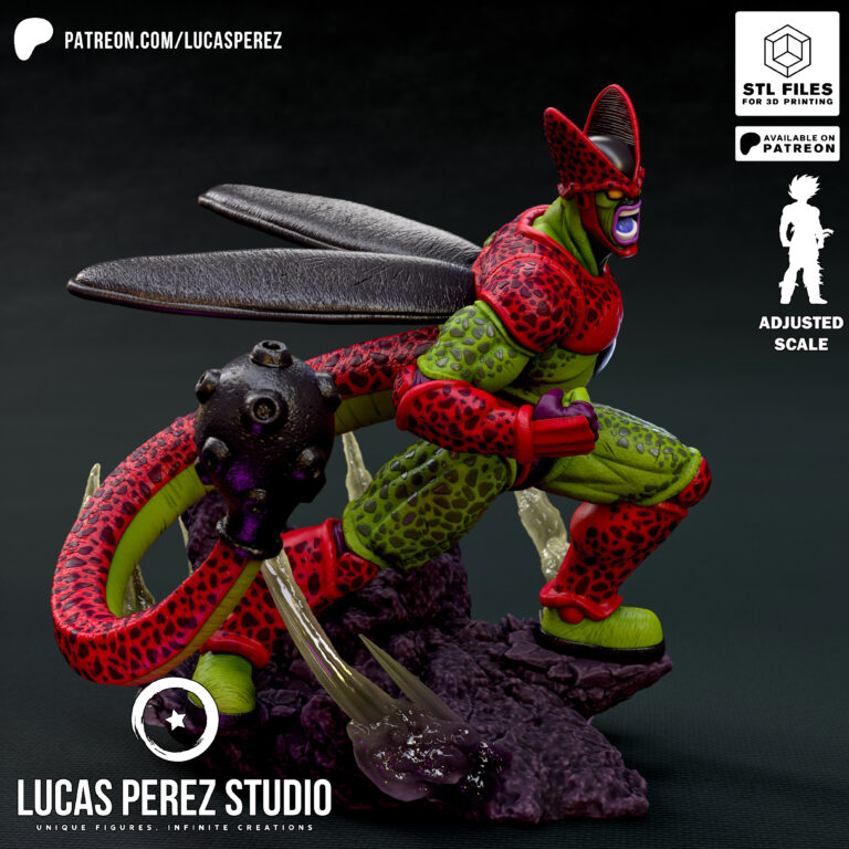 Cell Max - Dragon Ball - STL Files