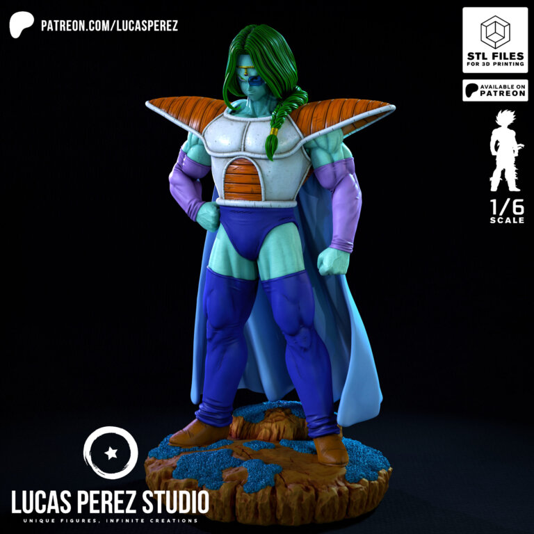 Zarbon - Dragon Ball - STL Files - STL Forge