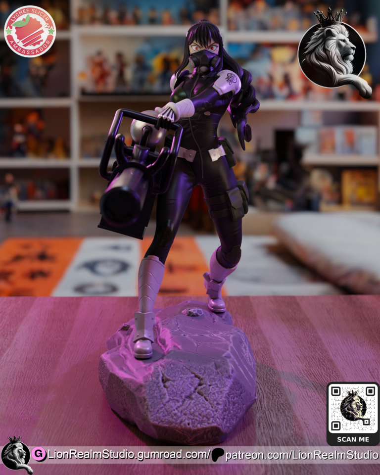 Mina Ashiro - Kaiju No. 8 - STL Files - STL Forge