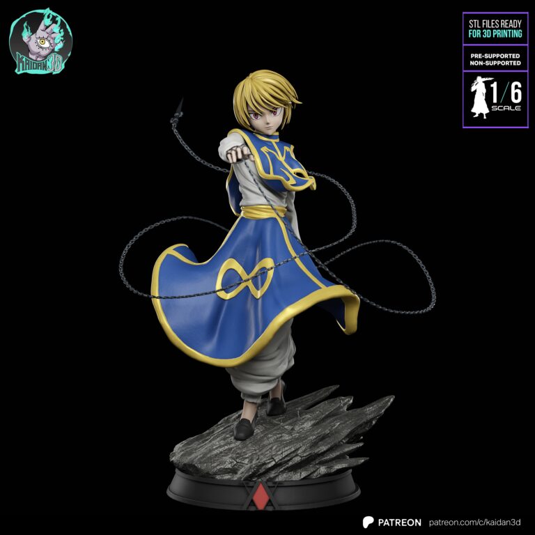 Kurapica - Hunter x Hunter - STL Files - STL Forge