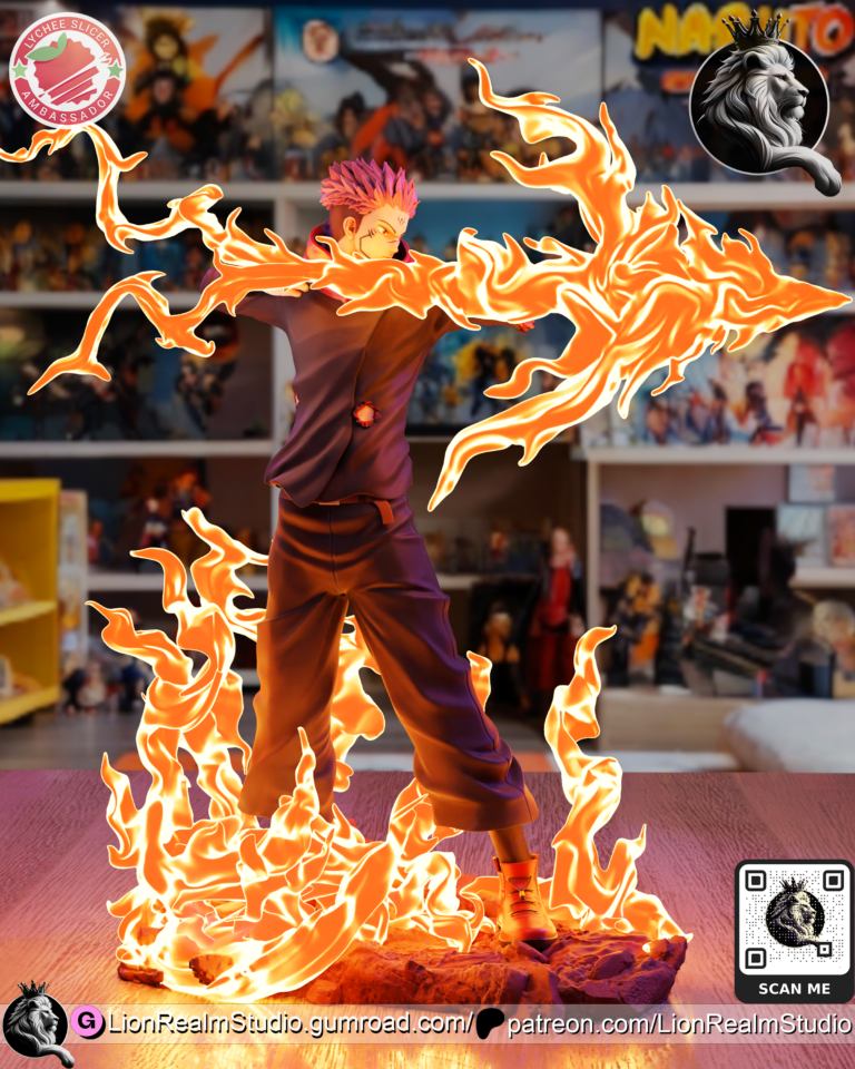 Ryomen Sukuna 3 + Extra - Jujutsu Kaisen - STL Files