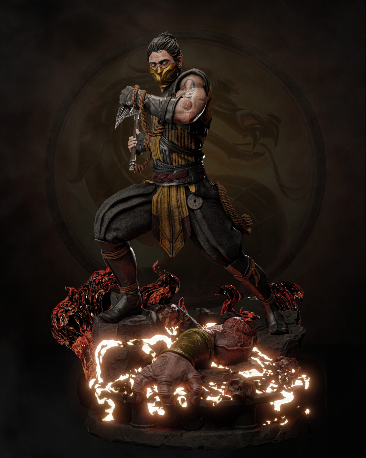 Scorpion Cuerpo completo