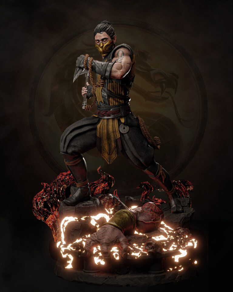 Scorpion Cuerpo completo