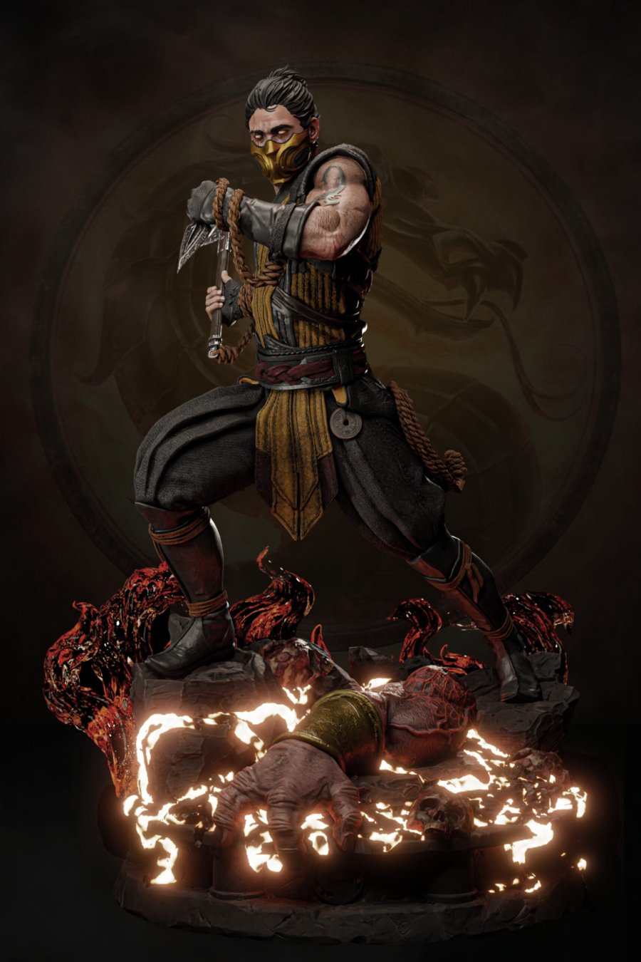 Scorpion Cuerpo completo