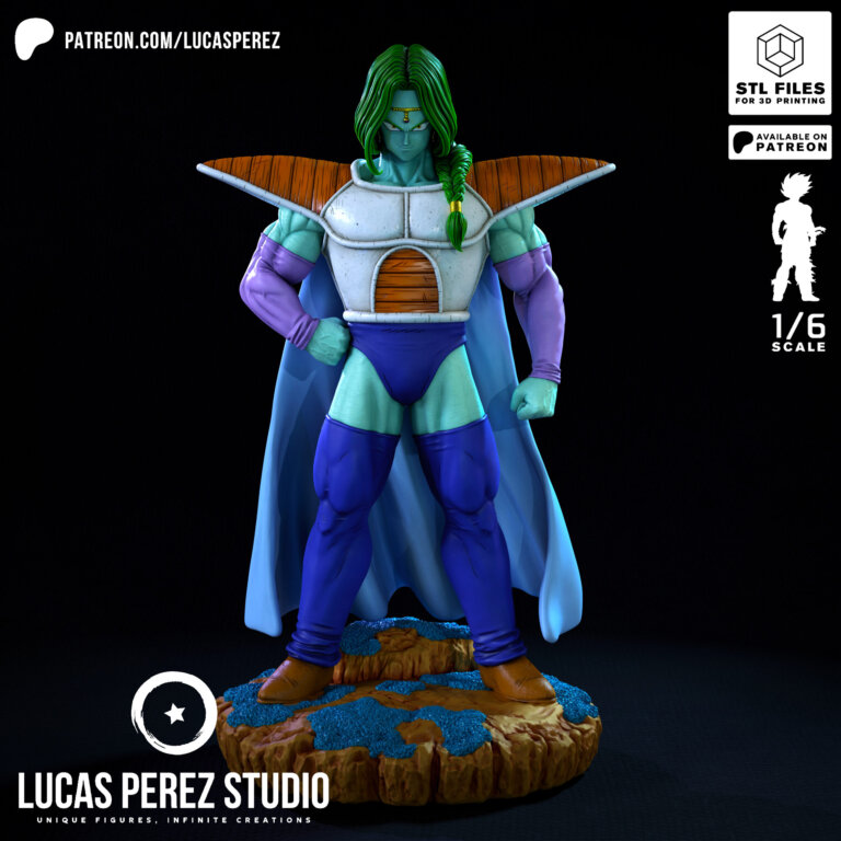 Zarbon - Dragon Ball - STL Files - STL Forge