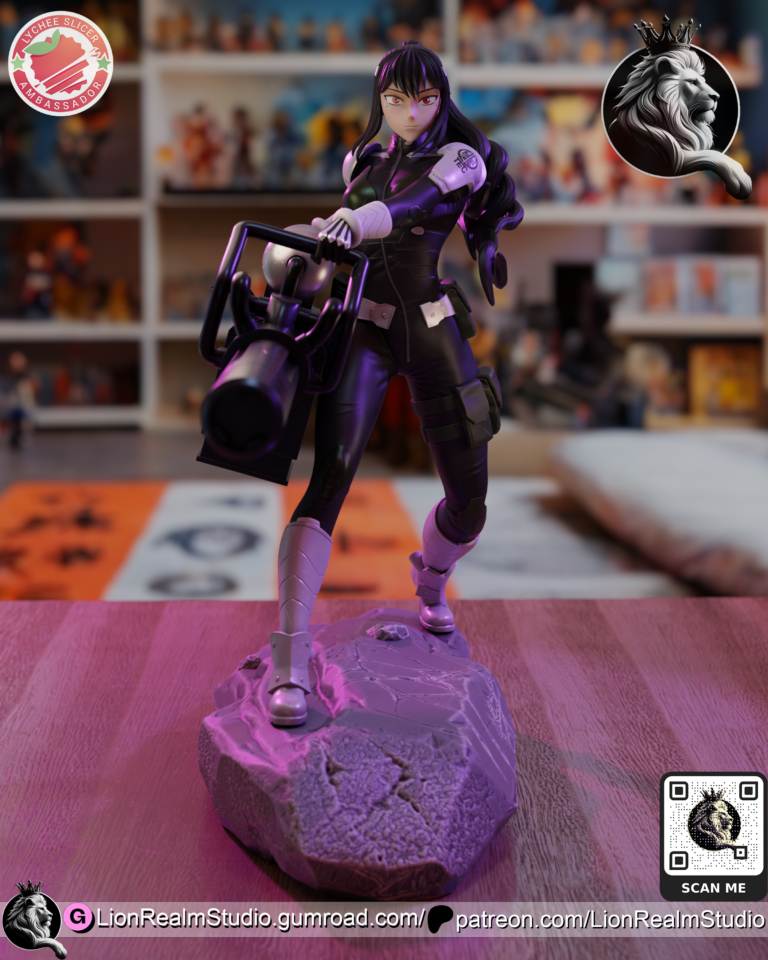 Mina Ashiro - Kaiju No. 8 - STL Files - STL Forge