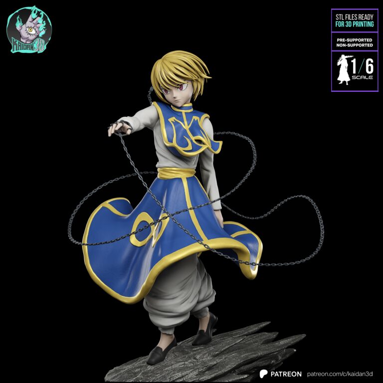 Kurapica - Hunter x Hunter - STL Files - STL Forge