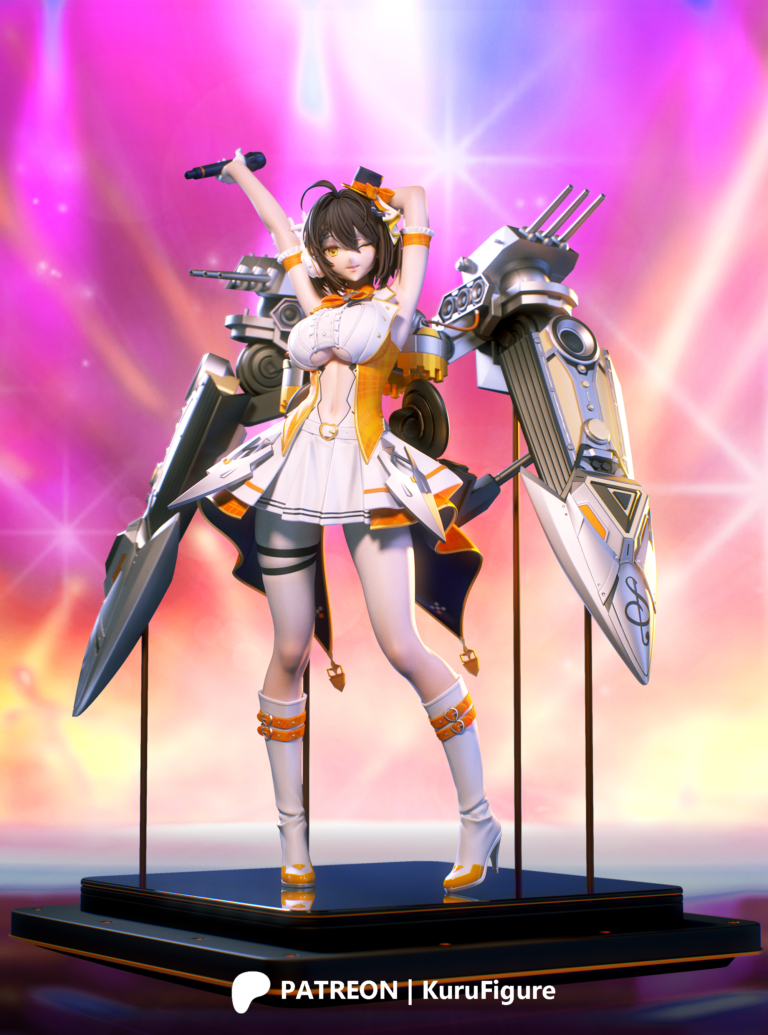 Baltimore - Azur Lane - STL Files - STL Forge