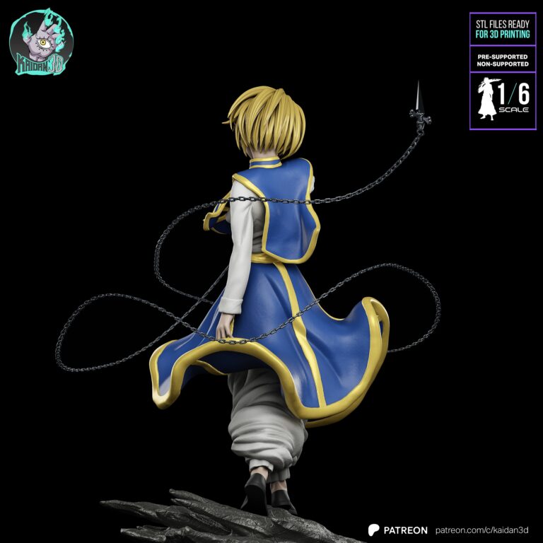Kurapica - Hunter x Hunter - STL Files - STL Forge