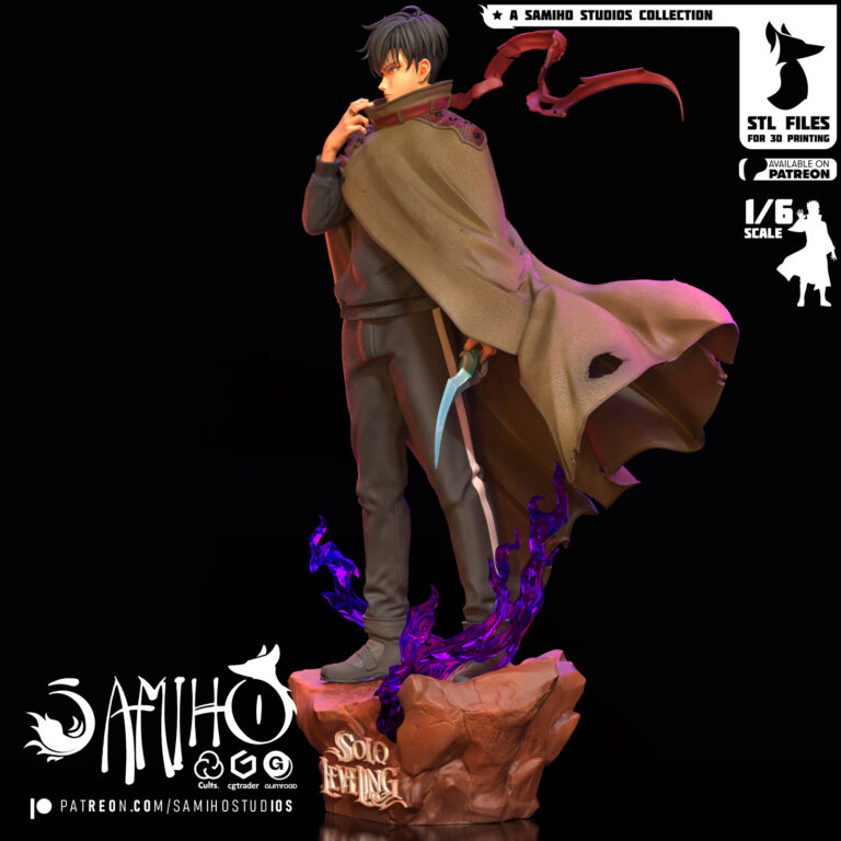 Sung Jinwoo 3 - Solo Leveling - STL Files - STL Forge