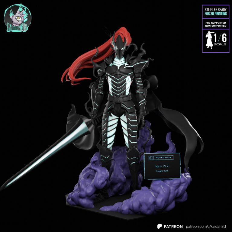 Igris + Shadow - Solo Leveling - STL Files - STL Forge