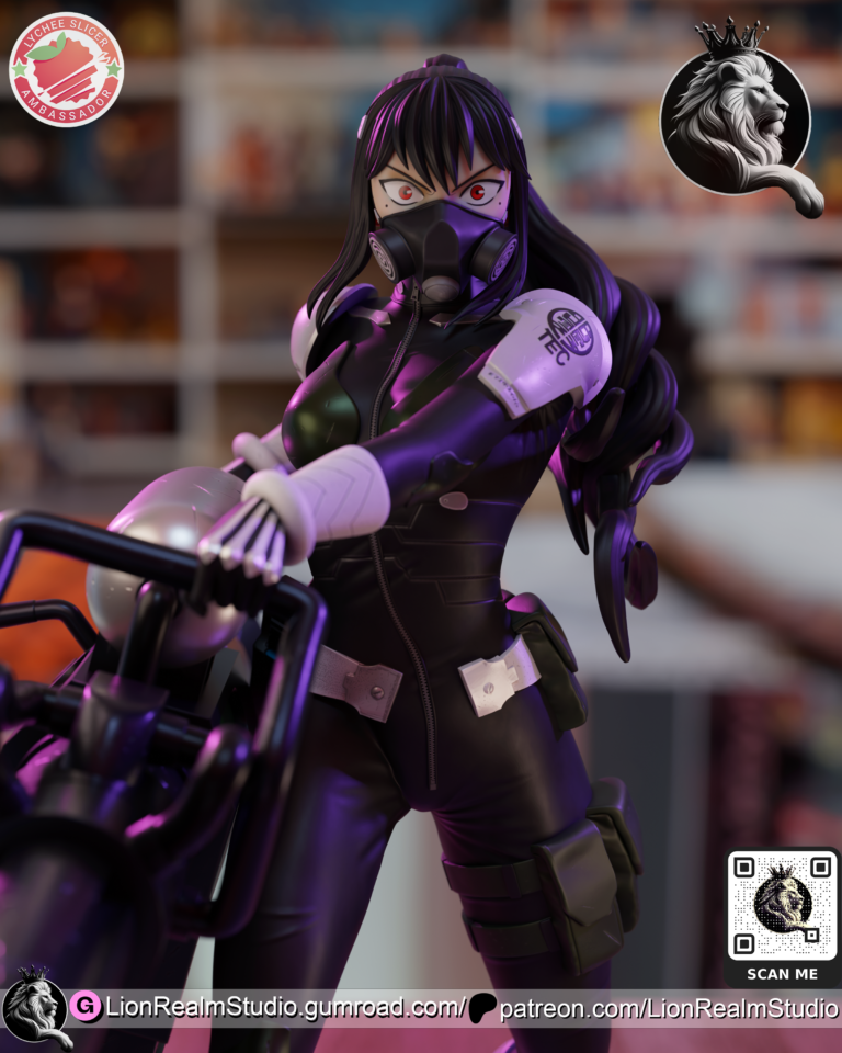 Mina Ashiro - Kaiju No. 8 - STL Files - STL Forge