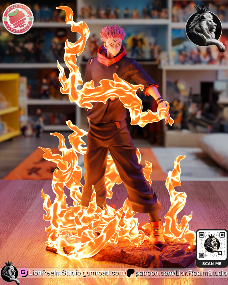 Ryomen Sukuna 3 + Extra - Jujutsu Kaisen - STL Files
