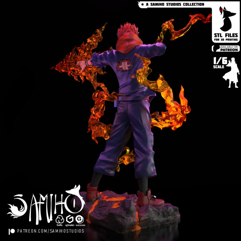 Sukuna Flecha de Fuego - Jujutsu Kaisen - STL Files