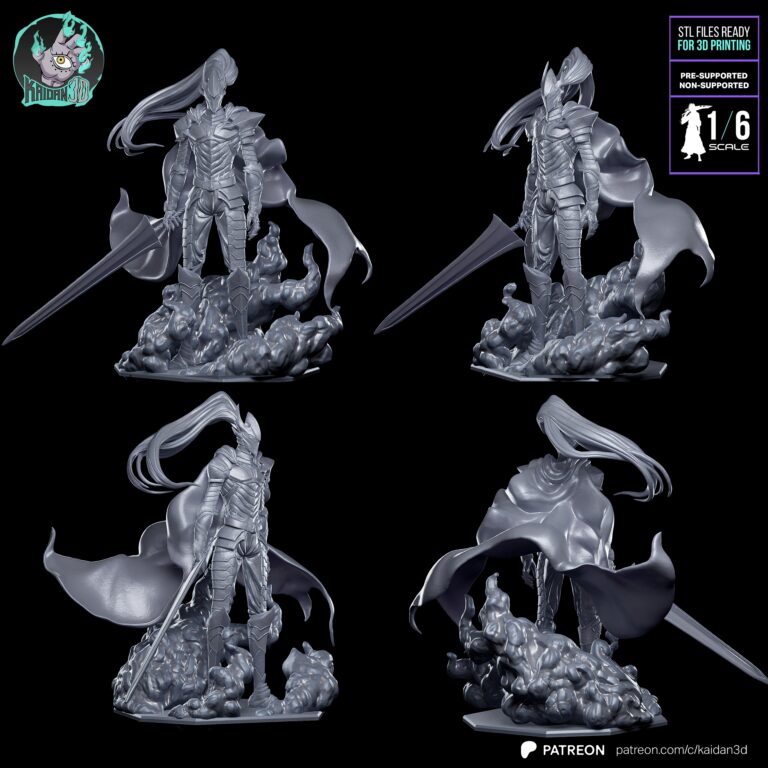 Igris + Shadow - Solo Leveling - STL Files - STL Forge